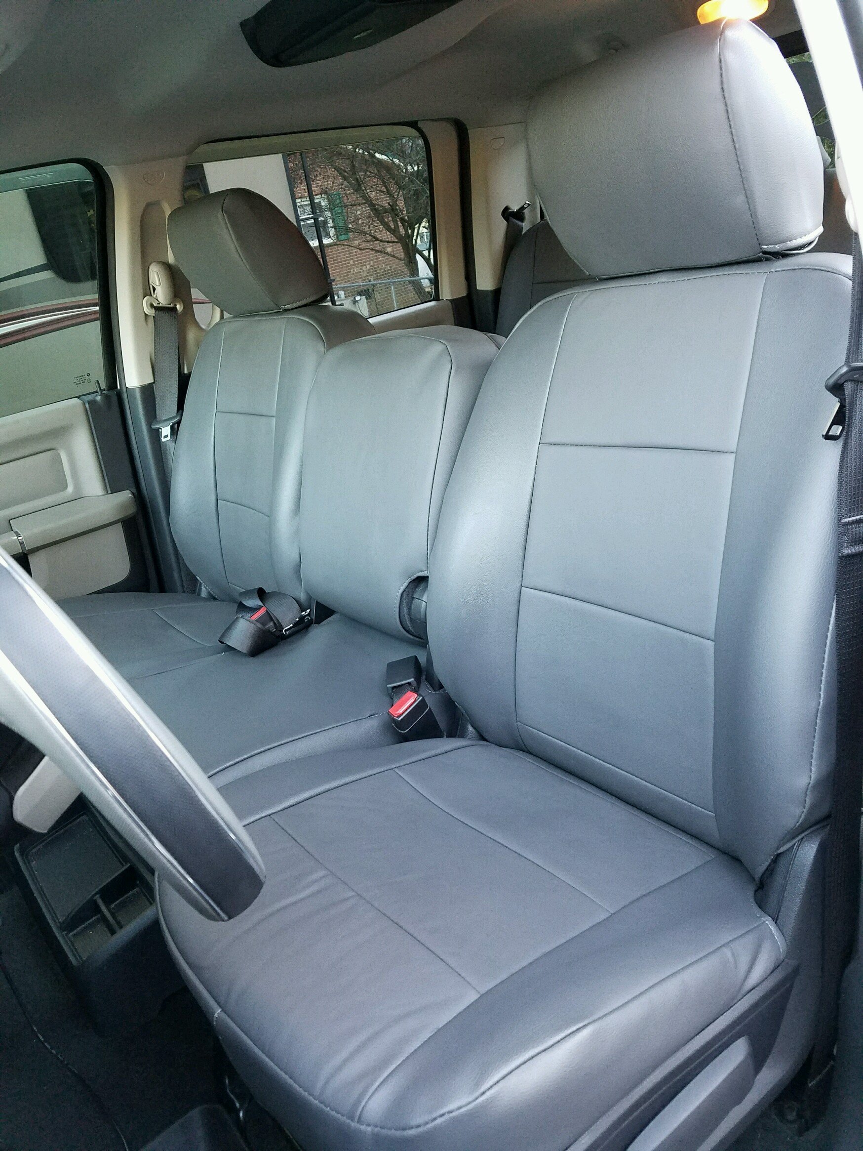 Custom Fit Caltrend Seat Covers for Jackie's 2012 Dodge ...